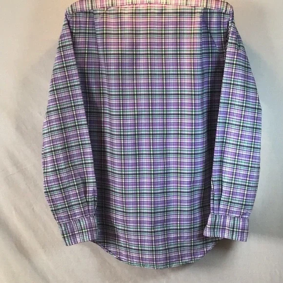 Ralph Lauren woven cotton long sleeve button down (Classic Medium) - Picture 6 of 10
